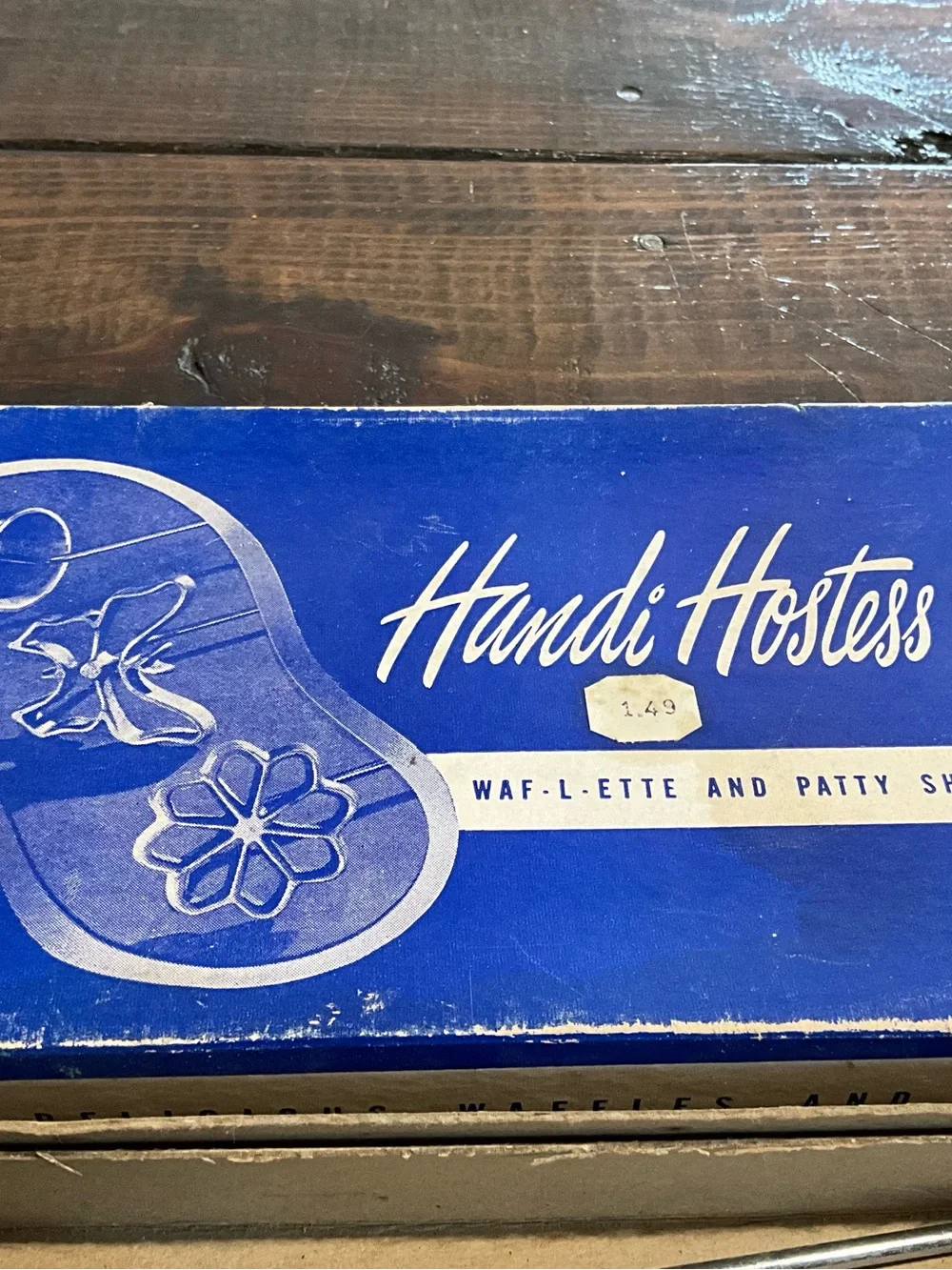 Vintage Handi Hostess Kit Waf-l-ette & Patty Shell Molds IOB